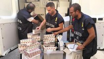 Maddaloni (CE) - Sequestrata una tonnellata di sigarette su A30: 2 arresti (28.09.19)