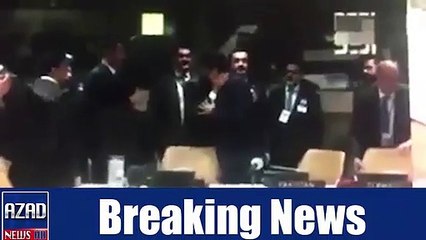 Tayyip Erdogan Kisses PM Imran Khan's forehead after speech