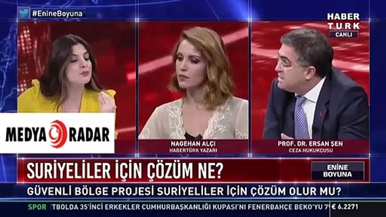 Nagehan Alçı ile ceza hukukçusu birbirine girdi, modaretör yayını kesti