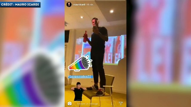 Mauro Icardi déclenche un fou rire général lors de son bizutage