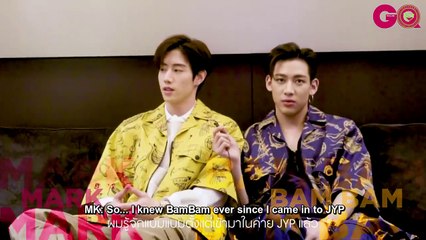 [Eng Sub] 190320 (GQThailand) BamBam teaches Mark how to speak Thai