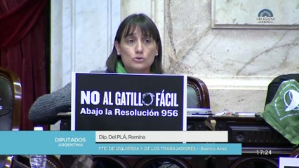 _La ley de barras es un operativo de encubrimiento e impunidad” _ Romina Del Plá