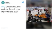 Formule 1 : Fin du partenariat entre McLaren et Renault en 2020