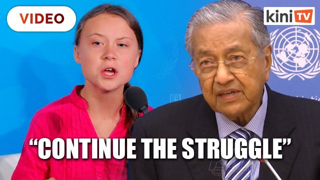 Continue your struggle, Dr Mahathir tells teen climate activist Greta Thunberg
