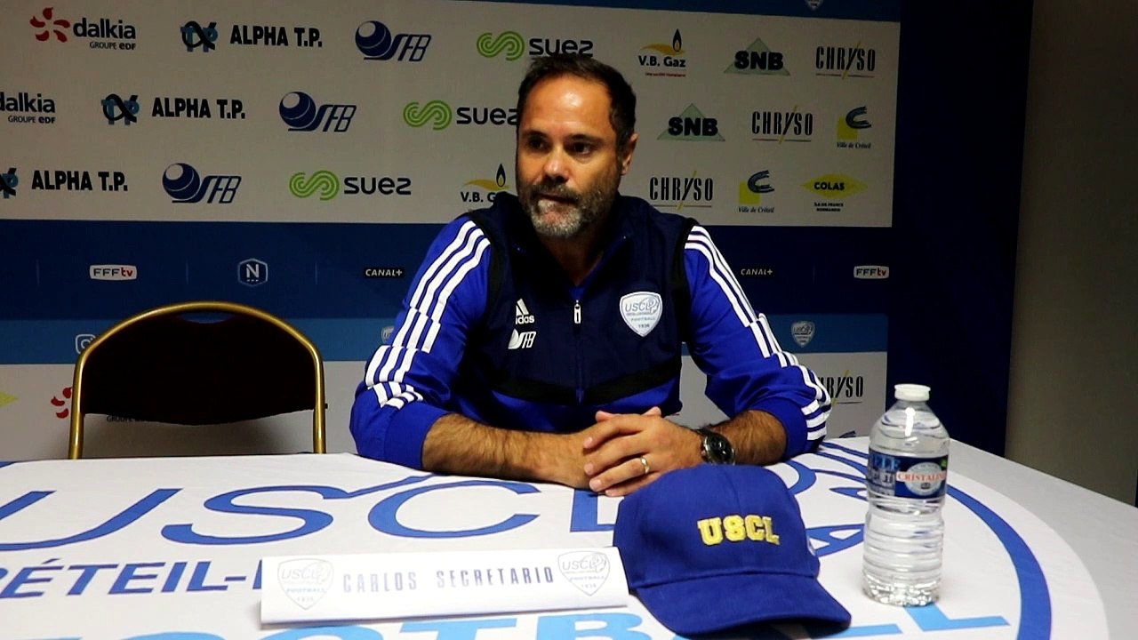J9 USCL 1-1 Toulon : la conférence de presse de Carlos Secretário