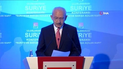 CHP lideri Kılıçdaroğlu: "Türkiye'nin kendi güvenliğini sağlamak amacıyla Suriye'de sürdürdüğü...