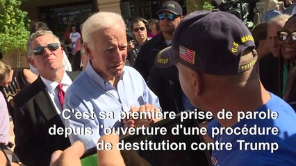 Etats-Unis: Joe Biden estime que Trump "a violé son serment" de président