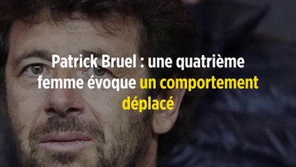 Patrick Bruel : une quatrième femme évoque un comportement déplacé