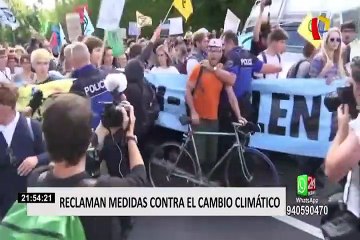 Se realizó nueva marcha contra el cambio climático en 27 países