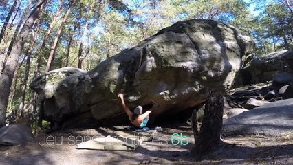 Bleau - Jeu Sans Frontières - 6b