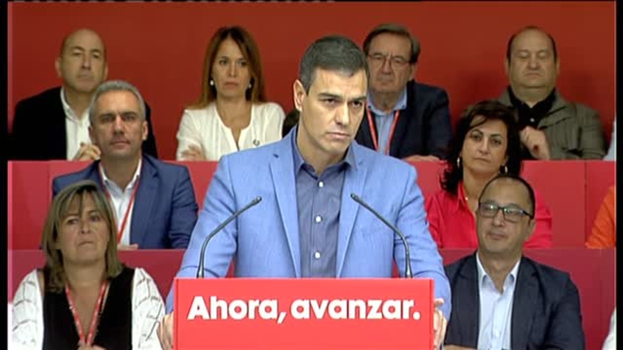 Pedro Sánchez a los independentistas: "Aún están a tiempo, pido que condenen cualquier tipo de violencia "