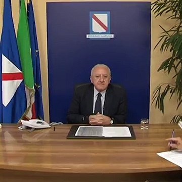 De Luca - 200mila giovani del Mezzogiorno ed è quello della Pubblica Amministrazione (28.09.19)