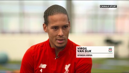 Interview de Virgil van Dijk