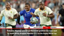 Fast Match Report - South Africa v Namibia