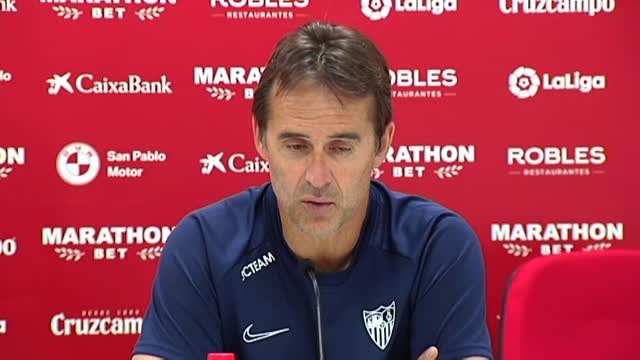 Lopetegui: Tenemos que centrarnos en dar lo mejor de nosotros mismos