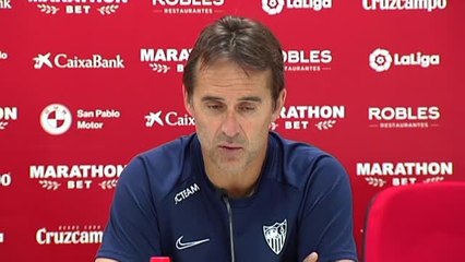 Lopetegui: "Tenemos que centrarnos en dar lo mejor de nosotros mismos"