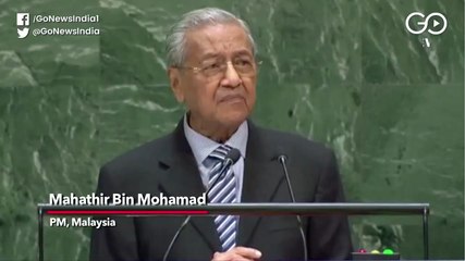 Malaysian PM Raises Kashmir Issue At UNGA