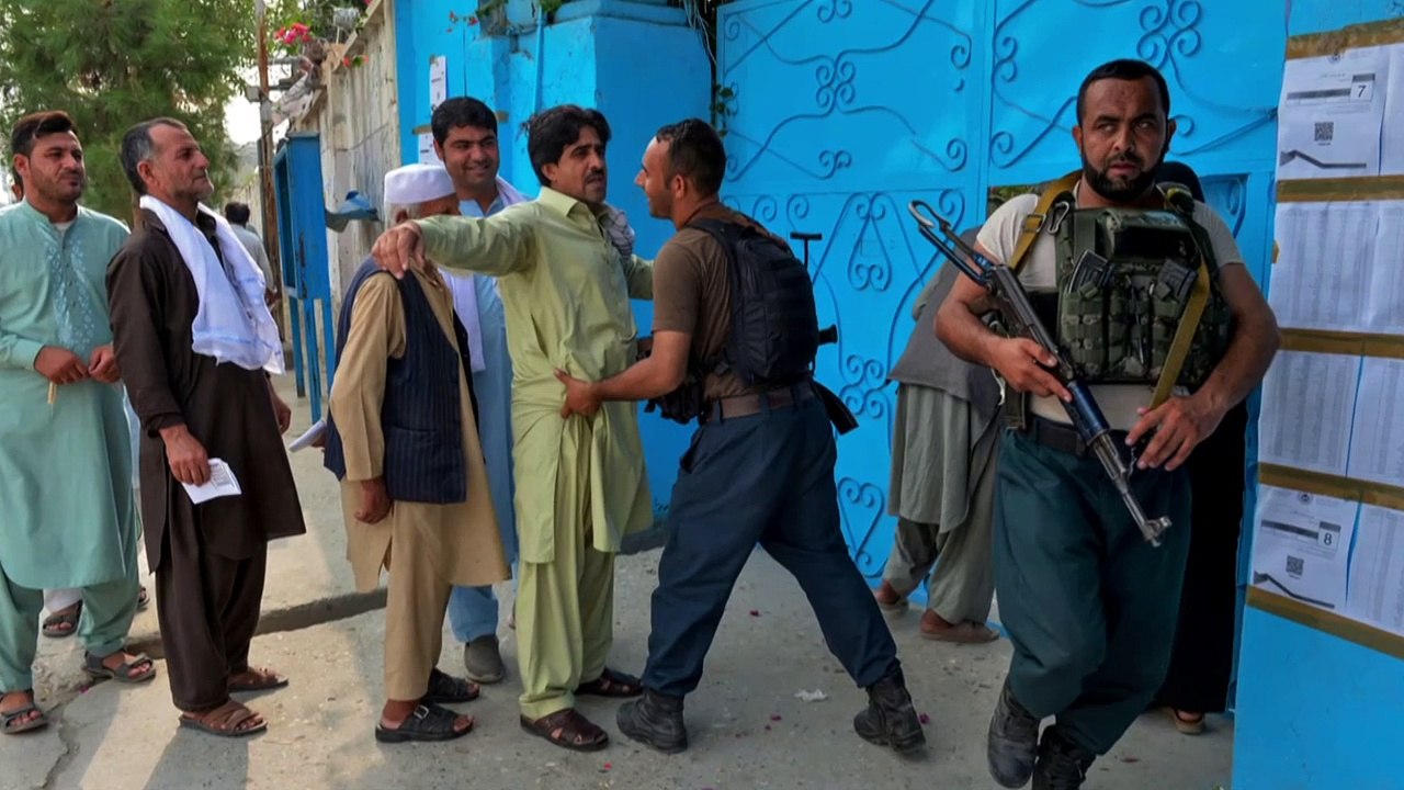 Mehrere anschläge überschatten präsidentschaftswahl in afghanistan