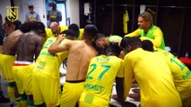 OL - FC Nantes : la joie du vestiaire