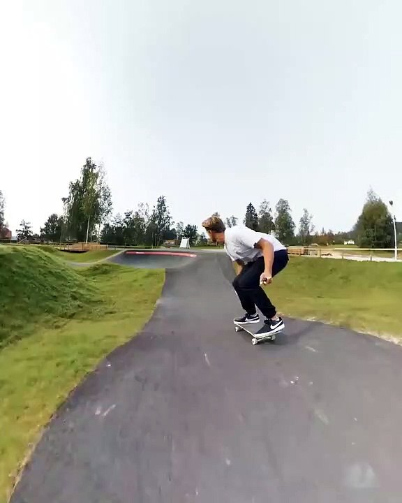 Pumptrack en Suède