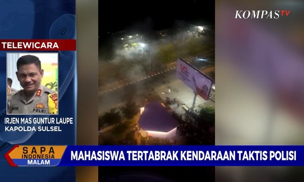 Kendaraan Taktis Polisi Tabrak Mahasiswa, Kapolda Sulsel: Tak Ada Unsur Kesengajaan