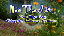 [Karaoke] MÙA THU CHẾT - Phạm Duy (Giọng Nam)