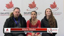 2019 Fall Competitive Invitational - Novice Women Free Program - Okotoks, Gold Arena (13)