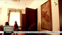México: realizan primera exposición de pintura en Los Pinos