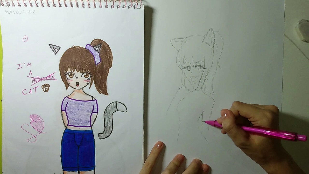 REFAZENDO UM DESENHO MEU ANTIGO