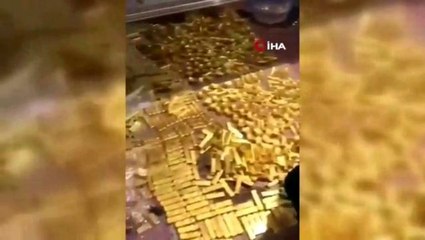 Çin'de eski belediye başkanının evinde 13.5 ton altın bulundu
