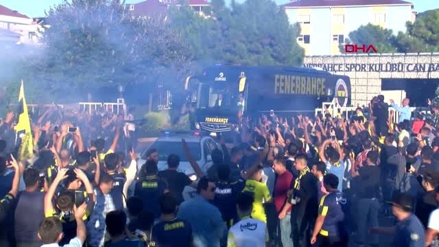 Spor fenerbahçe kafilesi tesislerden ayrıldı