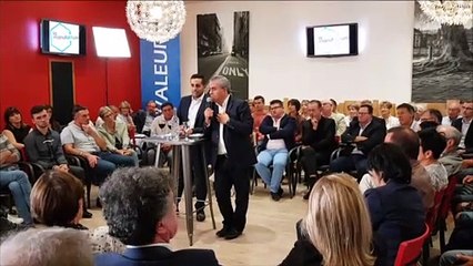 Xavier Bertrand lance son groupe de réflexion La Manufacture à Oyonnax