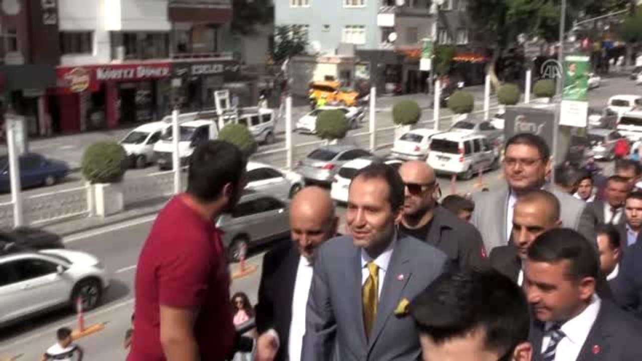 Yeniden Refah Partisi Genel Başkanı Fatih Erbakan