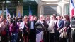 Manifestation pour la défense des services publics à Sisteron