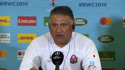 Rugby - Jamie Joseph on Japan's historic win over Ireland at Rugby World Cup 2019