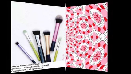 A maquiagem faz a mulher mais bonita [Frases e Poemas]