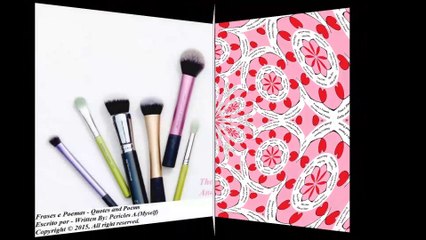 The makeup does the woman more beautiful [Quotes and Poems]