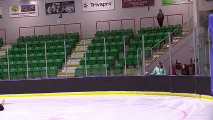 2019 Fall Competitive Invitational, Okotoks, Green Arena Juvenile U14 Women Freeskate Flt B