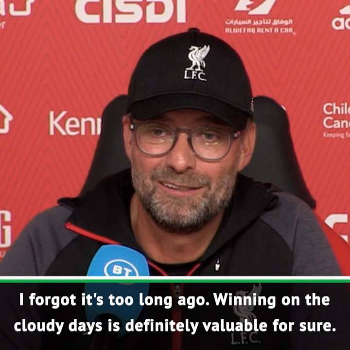 Klopp jokes he's forgotten how to win a title