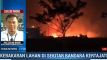 Kebakaran Lahan Terjadi di Sekitar Bandara Kertajati