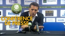 Conférence de presse FC Chambly - FC Lorient (0-1) : Bruno LUZI (FCCO) - Christophe PELISSIER (FCL) - 2019/2020