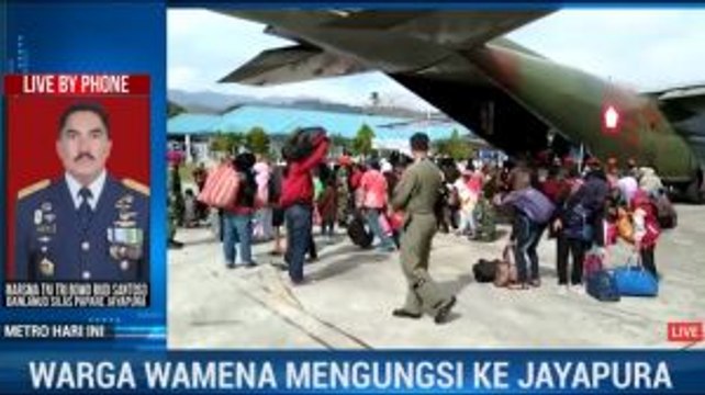 Ribuan Pengungsi Korban Kerusuhan Wamena Telah Tiba di Jayapura