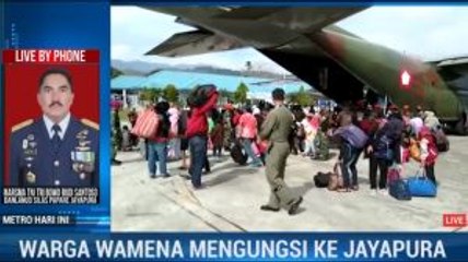 Ribuan Pengungsi Korban Kerusuhan Wamena Telah Tiba di Jayapura