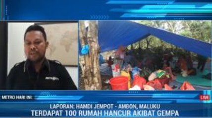 Distribusi Bantuan Korban Gempa Ambon Belum Merata