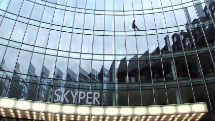 "Homem-aranha" francês preso em Frankfurt