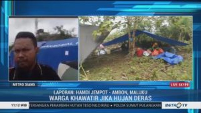 Korban Gempa Maluku Butuh Bantuan Tenda