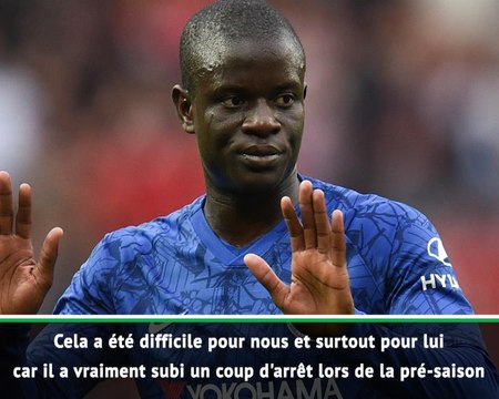 7e j. - Lampard : Je ne voulais pas prendre de risque avec Kanté