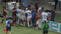 Une grosse bagarre éclate entre les joueurs du Racing 92 et du LOU Rugby