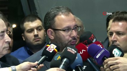 Bakan Kasapoğlu: “Spora katkısı olan iki güzide kulübümüzü tebrik ediyorum”