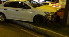Kırmızı ışıkta geçen otomobilin kaza yapması sonucu 7 kişi yaralandı
